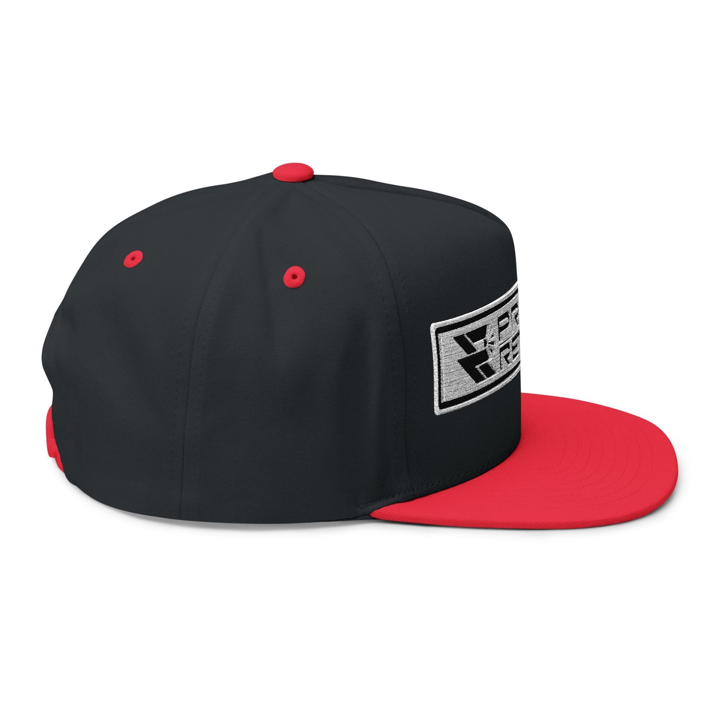 Embroidered Snapback Flat Bill Cap - Precision Retrofits