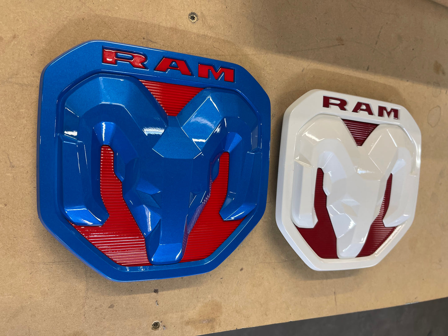 Painted RAM 2500-3500 (19+)Tailgate Badge - Precision Retrofits