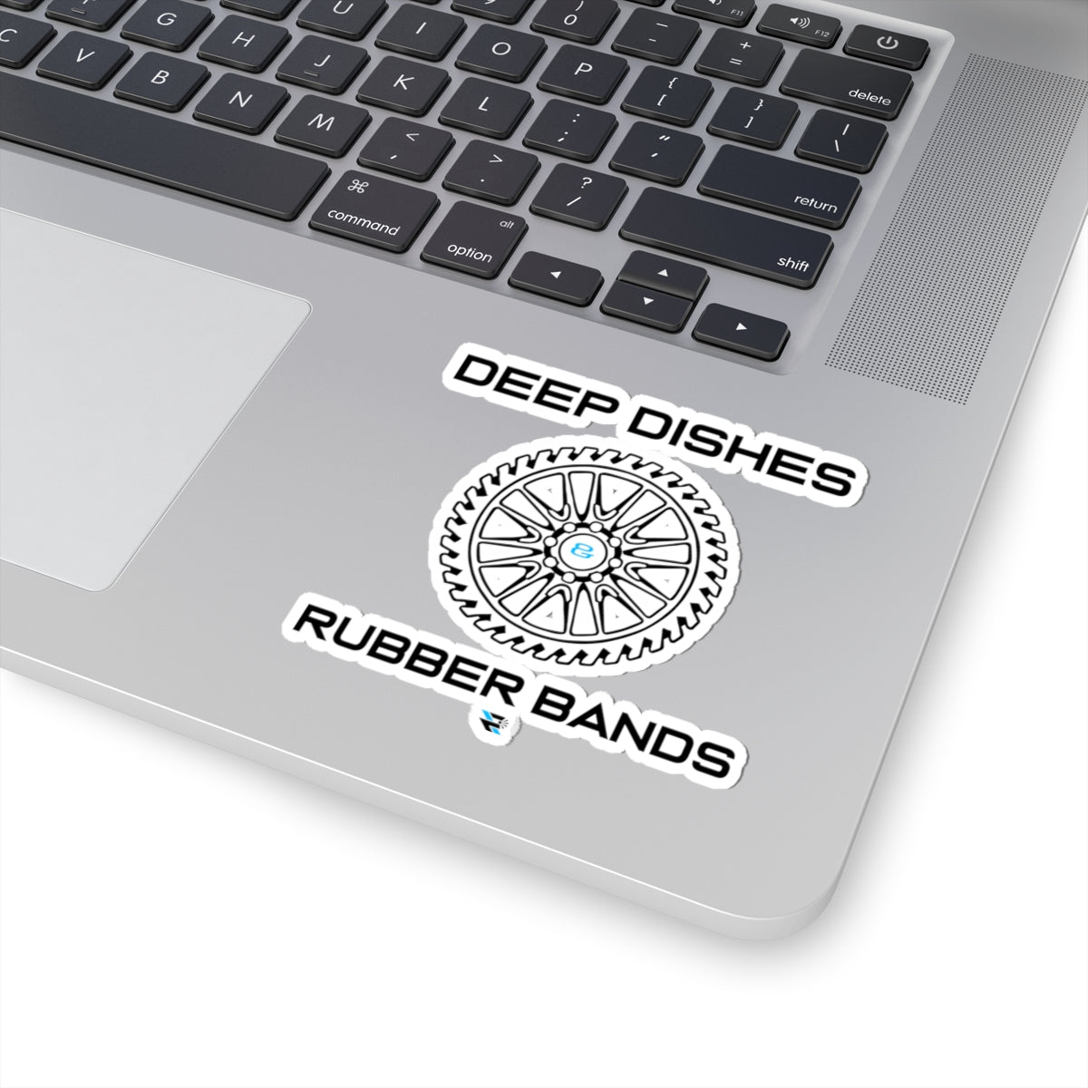 Deep Dishes Rubber Bands Sticker - Precision Retrofits