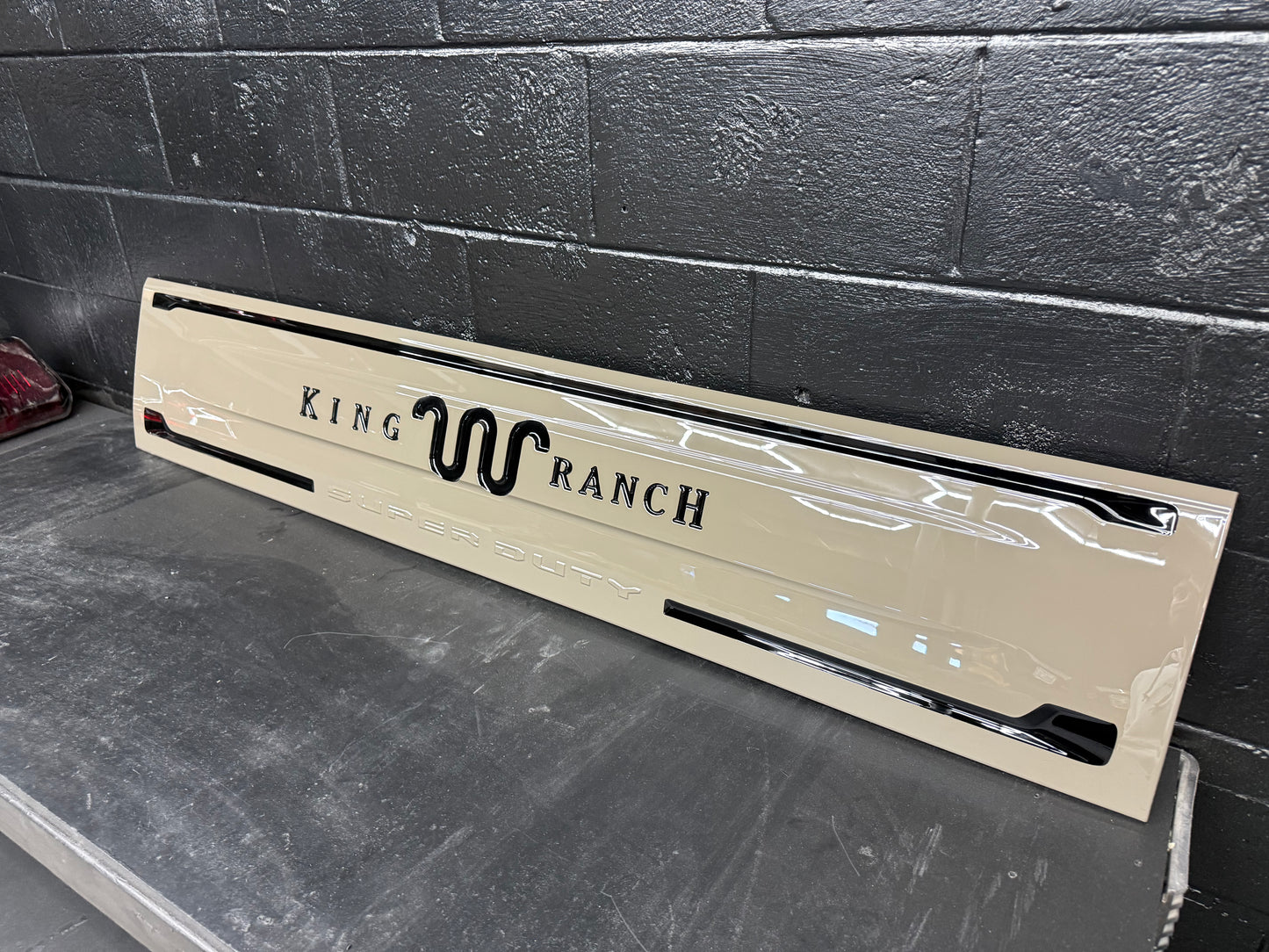 2023 - 2026 Super Duty Painted KING RANCH Tailgate Applique