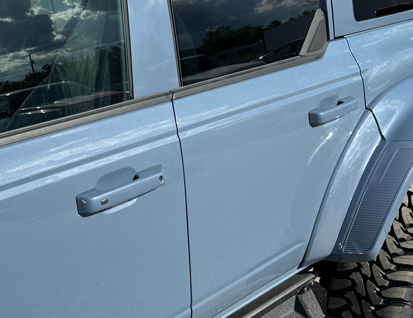 2021 - 2025 Bronco Painted Door Handles - Precision Retrofits