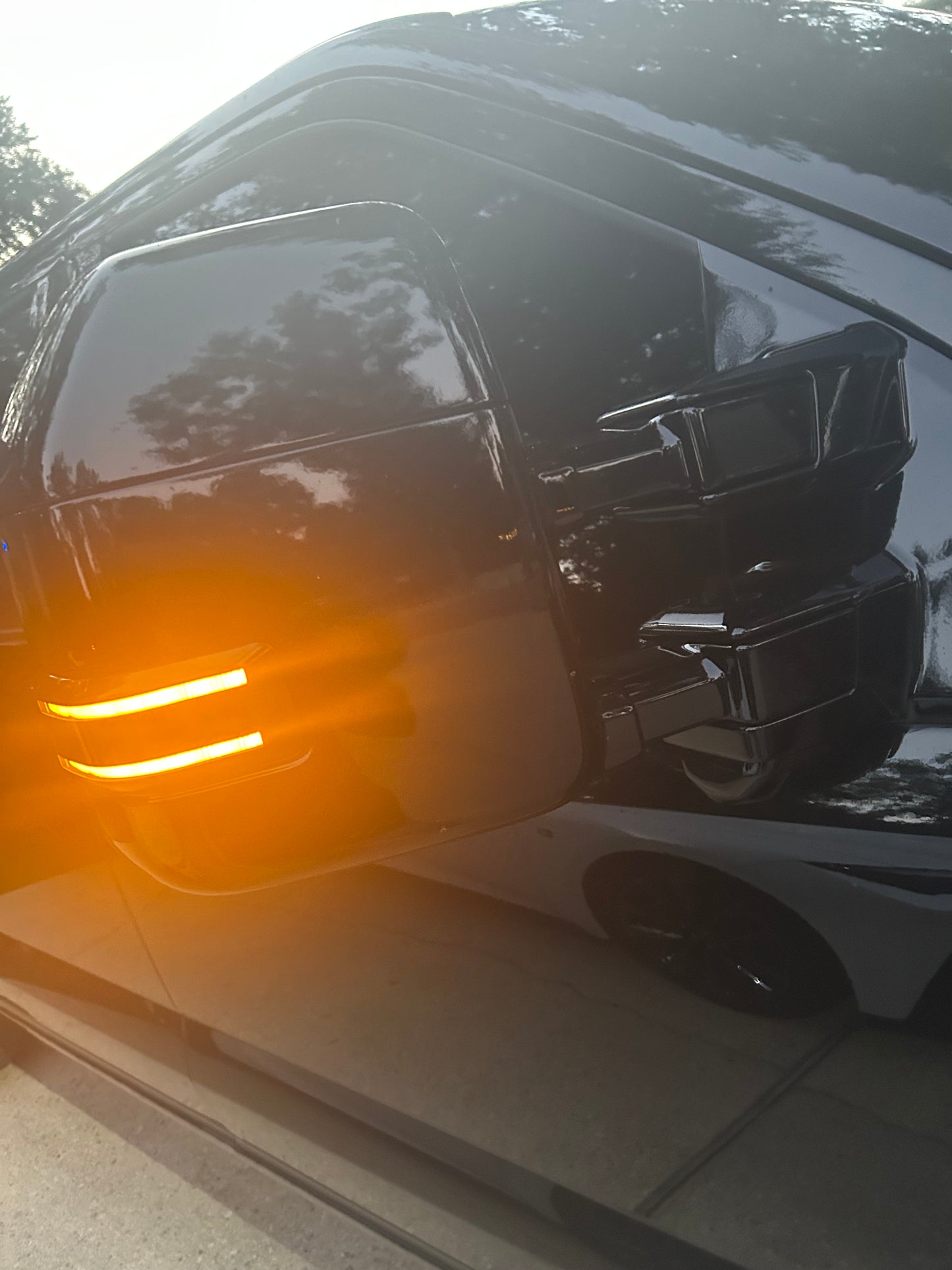 '23 - '26 Super Duty & '21 - '25 F-150 Painted Tow Mirrors - Precision Retrofits