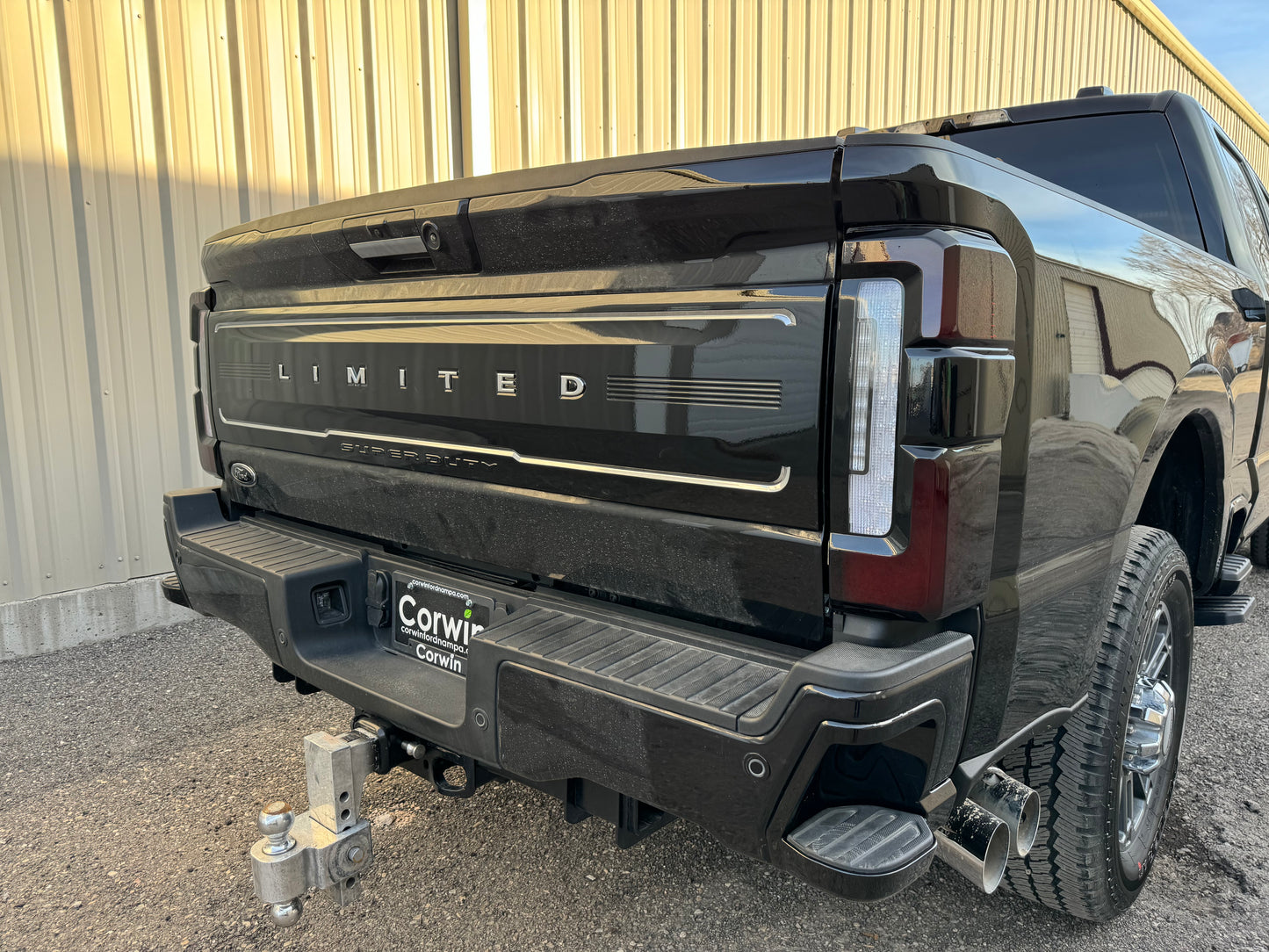 2023 - 2025 Super Duty Painted LIMITED Tailgate Applique - Precision Retrofits