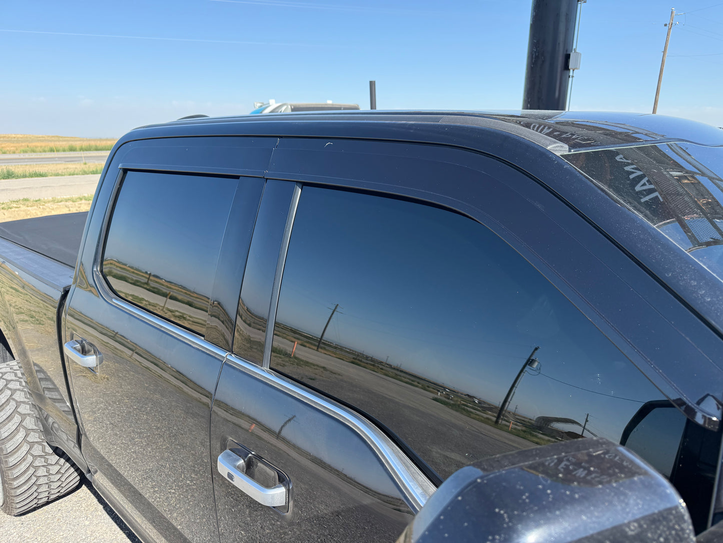 2015 - 2020 F-150 Painted Rain Guards / Window Visors - Precision Retrofits