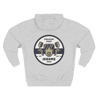 'Precision Paint' Logo Fleece Hoodie - Precision Retrofits