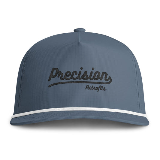 Precision Script Sunwashed Rope Cap / Embroidered - Precision Retrofits