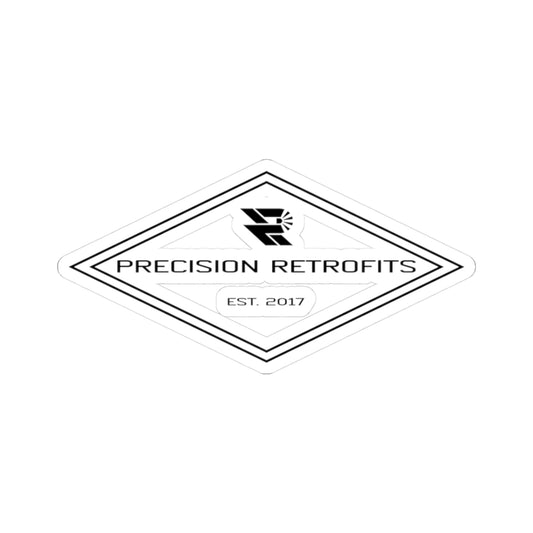 Precision Retrofits DIAMOND Logo Sticker - Precision Retrofits