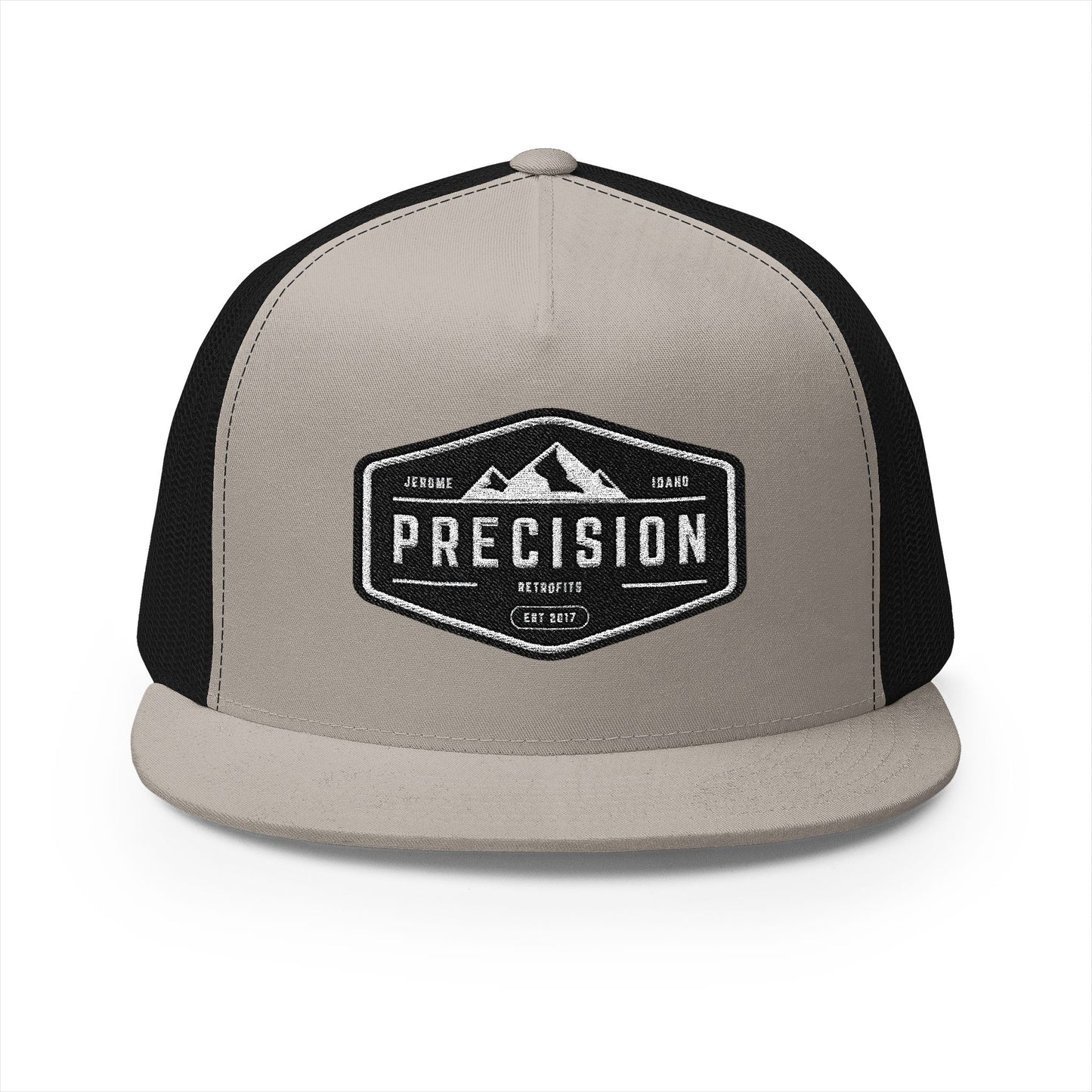 Precision Mountain Trucker Cap — Vintage Patch Snapback Hat - Precision Retrofits