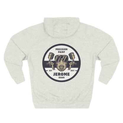 'Precision Paint' Logo Fleece Hoodie - Precision Retrofits