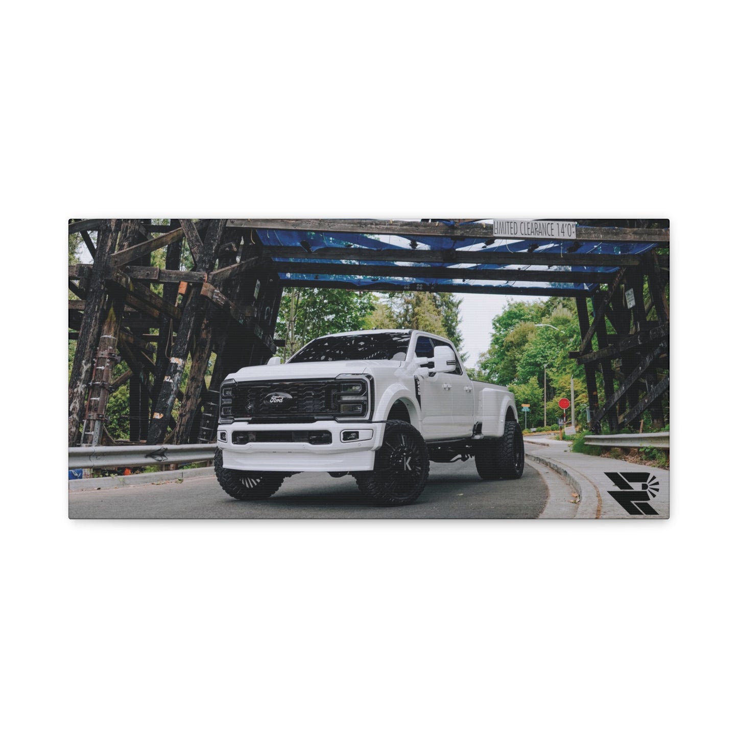 FORD Matte Canvas Wall Art - Precision Retrofits