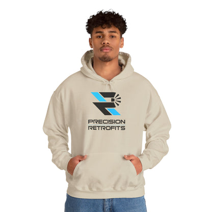 Precision Retrofits CLASSIC LOGO Unisex Heavy Blend™ Hooded Sweatshirt - Precision Retrofits