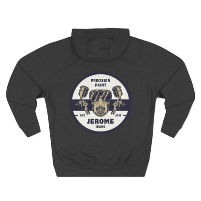 'Precision Paint' Logo Fleece Hoodie - Precision Retrofits