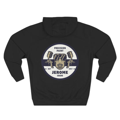 'Precision Paint' Logo Fleece Hoodie - Precision Retrofits