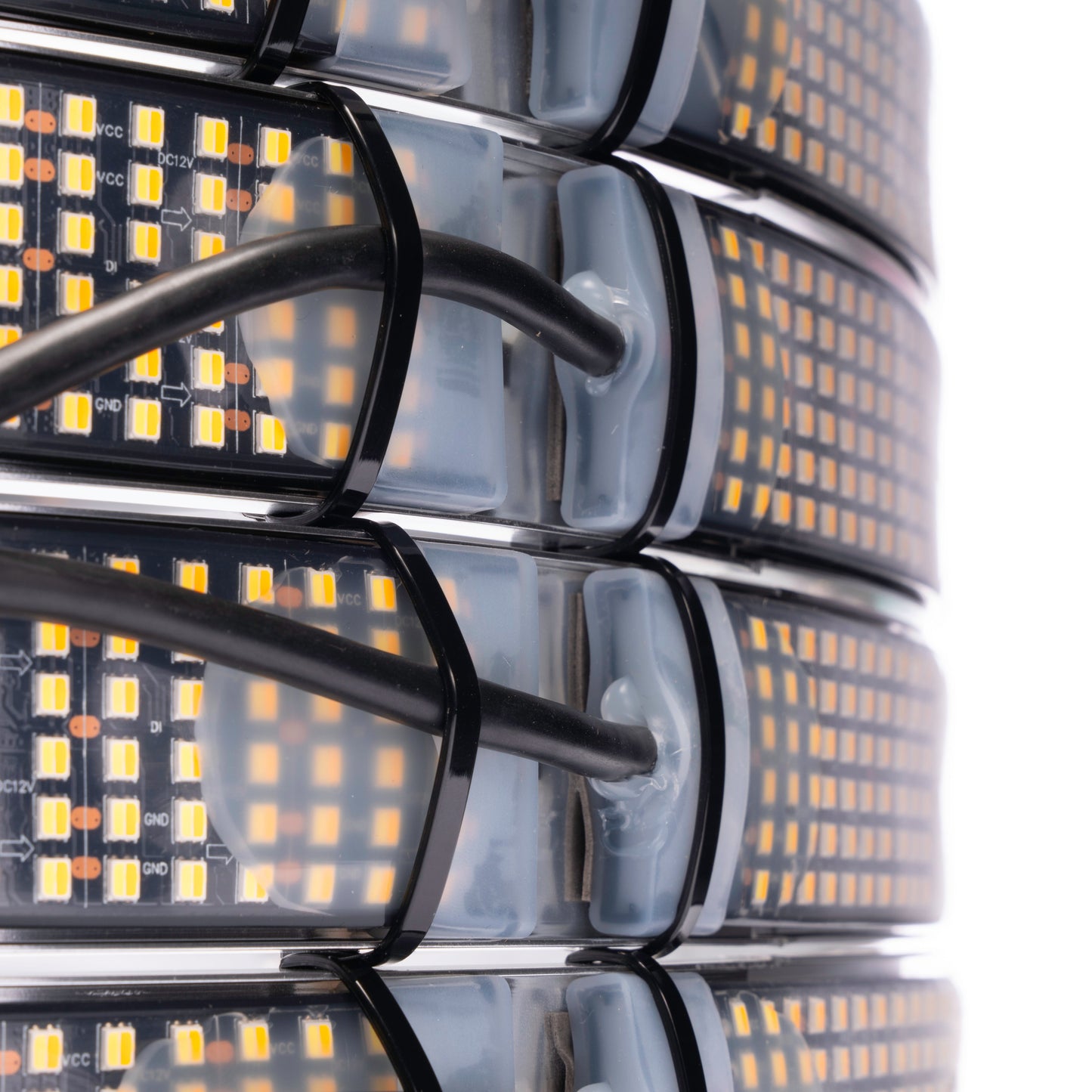 6 Row Ultra High Intensity Switchback Wheel Lights - Precision Retrofits