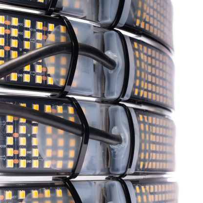 6 Row Ultra High Intensity Switchback Wheel Lights - Precision Retrofits