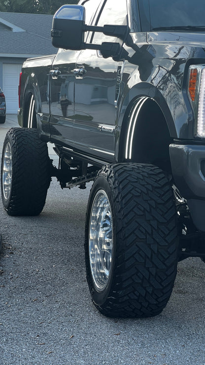 Fender-Well “Ghost” LED Light Kit – 4-Piece, Fits U.S. Full-Size Trucks w/ Plastic Liners, IP68, T52 Aluminum - Precision Retrofits