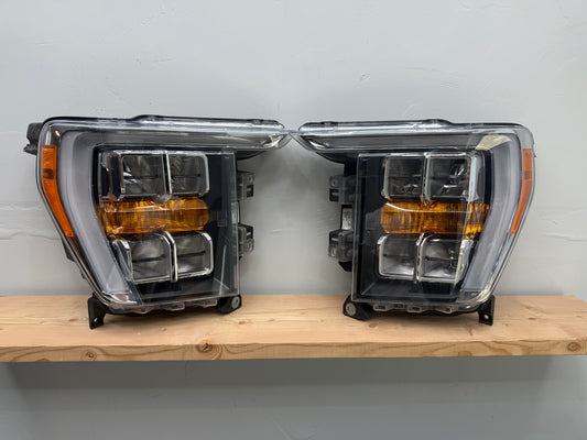 2021 - 2023 F-150 OEM BI-LED Headlights - Precision Retrofits