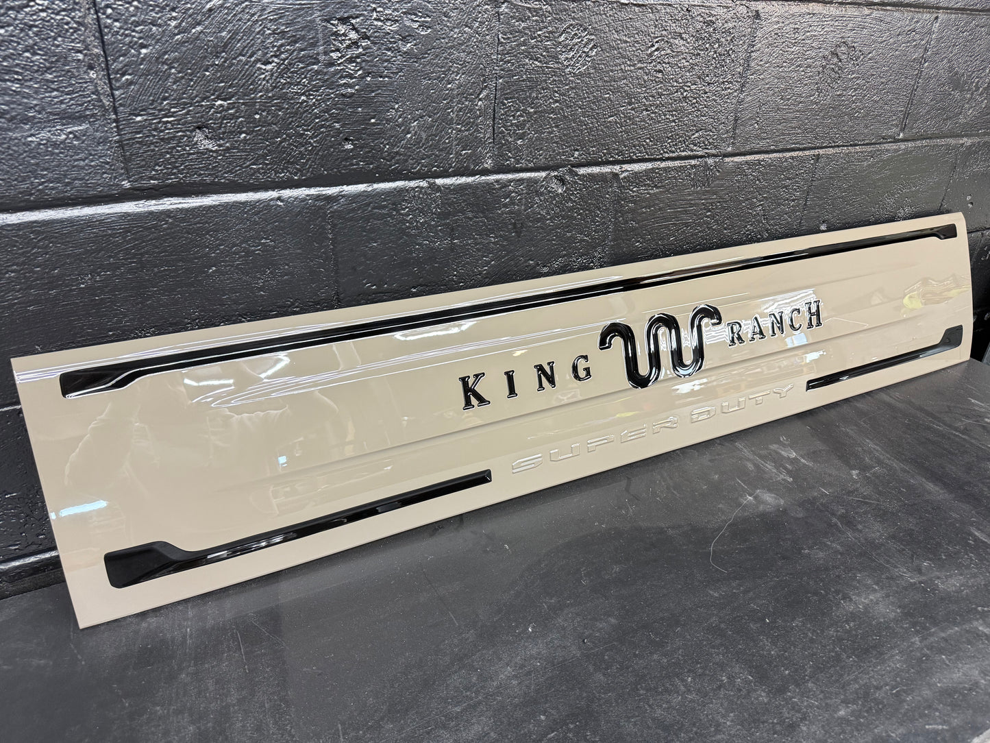 2023 - 2026 Super Duty Painted KING RANCH Tailgate Applique