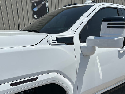 '24-'25 GMC Sierra HD Duramax Side Badges - Precision Retrofits
