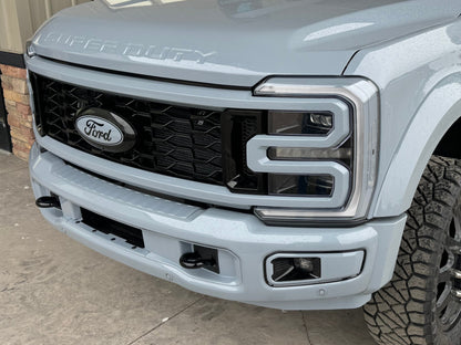 2023 - 2025 Super Duty Painted High Flow Grille - Precision Retrofits