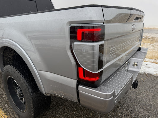 2020 - 2022 Super Duty OEM LED Custom Tail Lights - Precision Retrofits