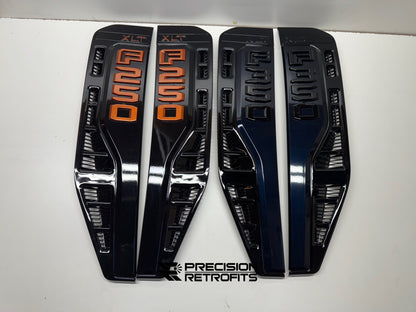 Painted '23-'25 Super Duty Fender/Side Badges - Precision Retrofits