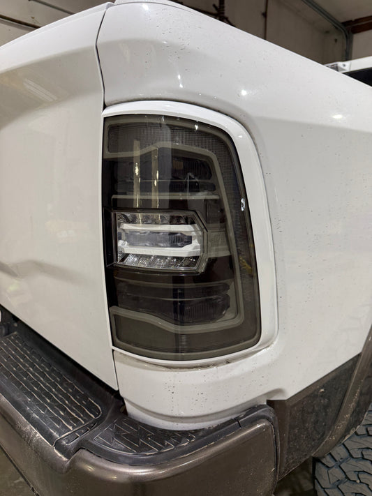2019 - 2025 (5th Gen) Ram 2500 & 3500 Painted Morimoto Tail Lights - Precision Retrofits