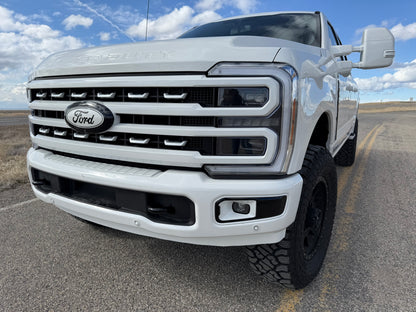 2023 - 2025 Super Duty Painted PLATINUM Grille - Precision Retrofits
