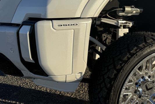 Painted '24 - '26 GMC Sierra HD Front Bumper Molding