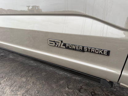 Painted '23-'26 Super Duty 6.7L Powerstroke Badges - Precision Retrofits