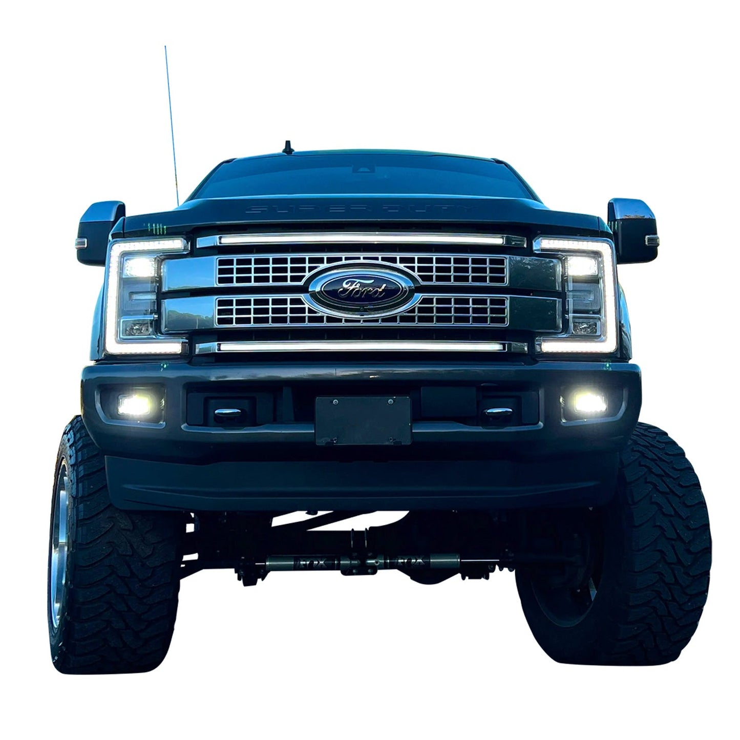 2017-2019 Ford Super Duty Platinum “Ghost” LED Grille Light Bar – F-250/350/450/550, IP67, - Precision Retrofits