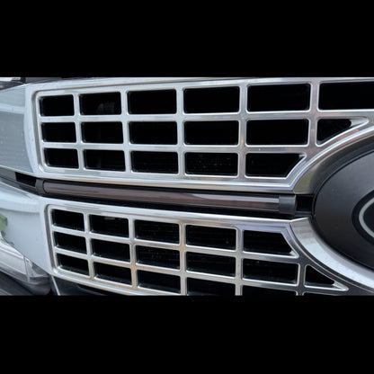 2017-2019 Ford Super Duty Platinum Center LED DRL Bar – F-250/F-350/F-450 - Precision Retrofits