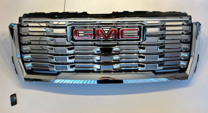2024-2026 GMC Sierra 2500/3500 Denali & Denali Ultimate “Ghost” LED Grille Light Bar –, IP67 - Precision Retrofits