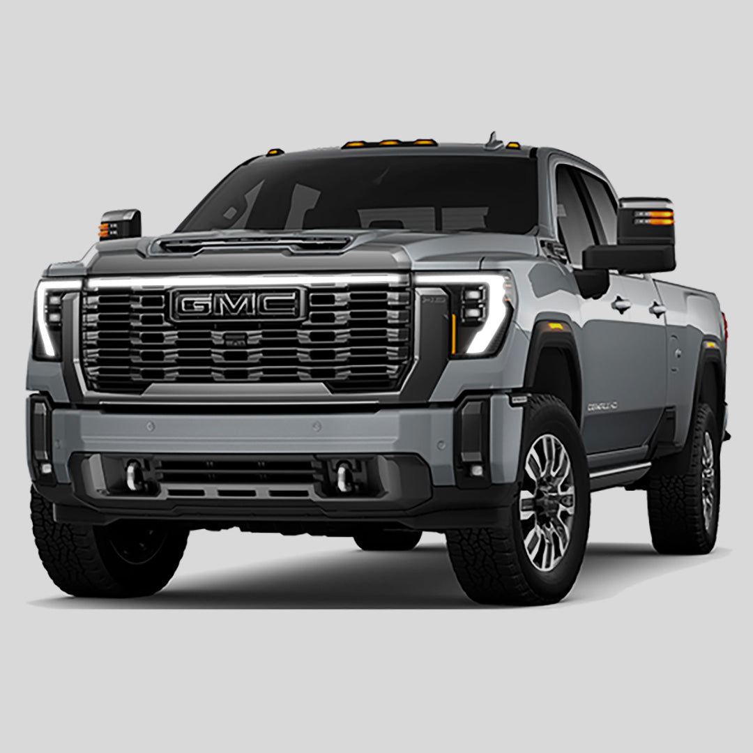 2024-2026 GMC Sierra 2500/3500 Denali & Denali Ultimate “Ghost” LED Grille Light Bar –, IP67 - Precision Retrofits
