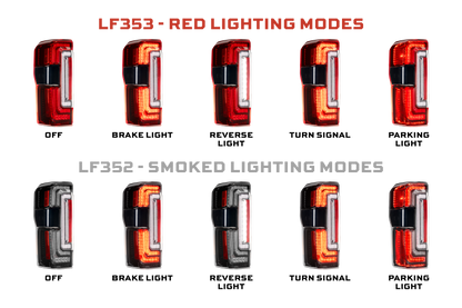 2023 - 2026 Ford Super Duty XB LED Tail Lights - Precision Retrofits
