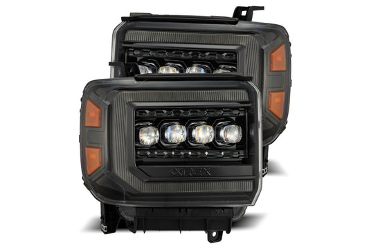 GMC SIERRA (14-18): ALPHAREX NOVA HEADLIGHTS - Precision Retrofits
